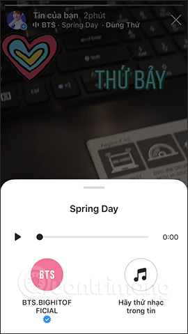 Cách chèn nhạc vào video và ảnh trên Instagram - Ảnh minh hoạ 21
