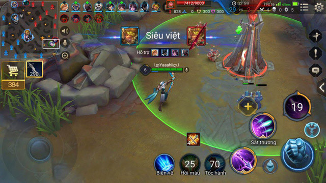 Giao diện bản đồ