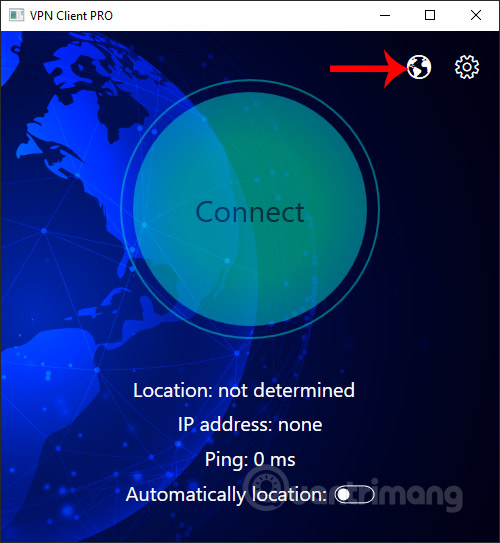 Chọn kết nối thủ công