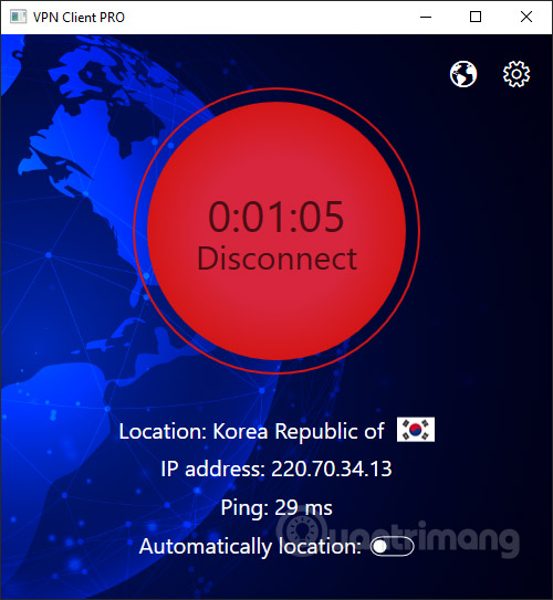 Chọn kết nối thủ công