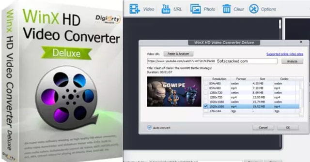 WinX HD Video Converter Deluxe 