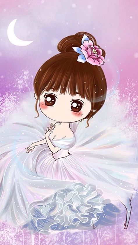 Hình nền chibi vô cùng sinh động cho điện thoại 9