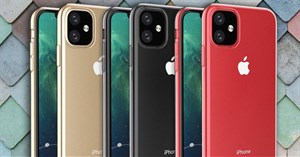 iPhone XR 2019 lộ ảnh màu mới với camera kép hình vuông