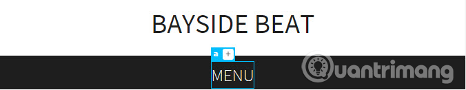 Đường viền Element Display chỉ bao quanh văn bản