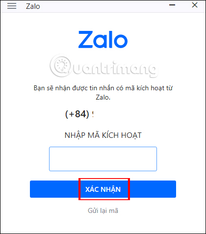 Đăng ký Zalo, cách tạo tài khoản Zalo trên máy tính