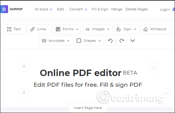 Cách dùng DeftPDF chỉnh sửa PDF online - Ảnh minh hoạ 4