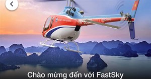 Hướng dẫn đặt trực thăng trên ứng dụng FastGo