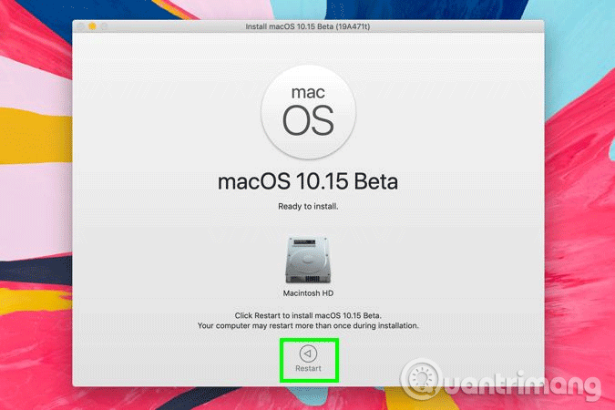 Hướng dẫn nâng cấp Mac lên phiên bản macOS 10.15 Catalina Developer Beta