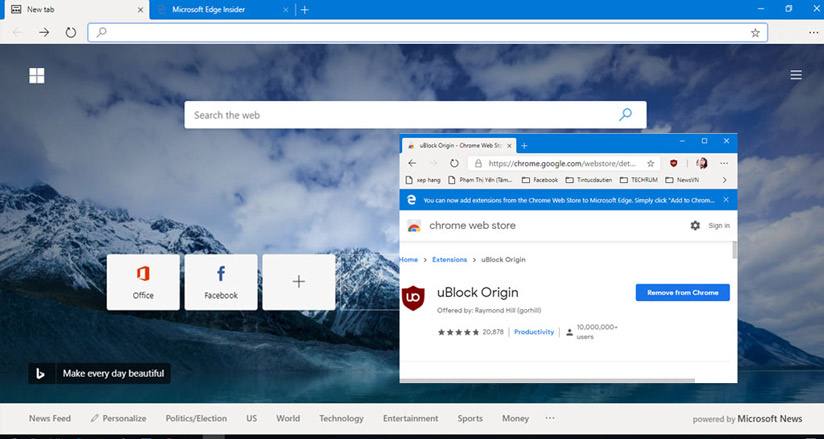 Microsoft Edge Chromium