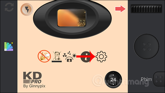 Thay đổi thiết lập