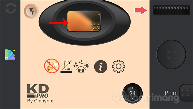 Phóng to màn hình