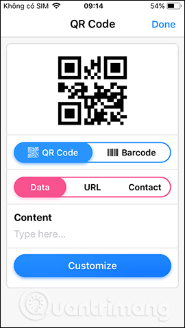 Picture 16 of How to use Qrabber to scan and create QR codes on iPhone