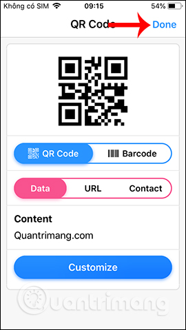 Picture 18 of How to use Qrabber to scan and create QR codes on iPhone