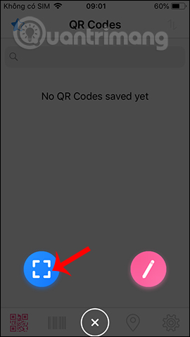 Picture 2 of How to use Qrabber to scan and create QR codes on iPhone