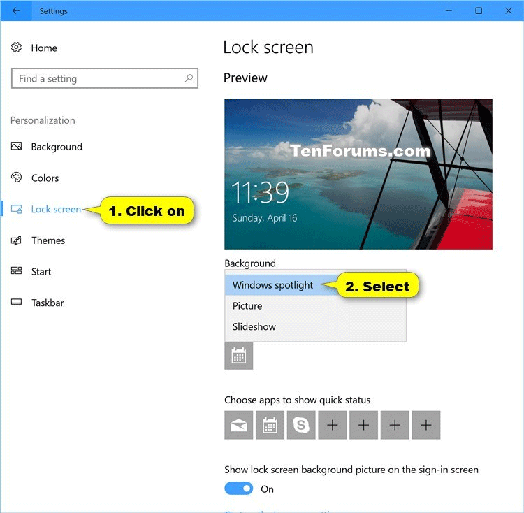 Cách reset và đăng ký lại Windows Spotlight trên Windows 10