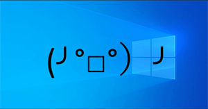 Cách sử dụng biểu tượng cảm xúc Kaomoji trên Windows 10