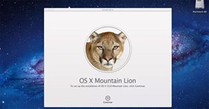 Tạo bản sao có thể boot của trình cài đặt OS X Mountain Lion