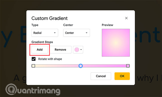 Cách tạo và sử dụng gradient tùy chỉnh trong Google Slides - Ảnh minh hoạ 10