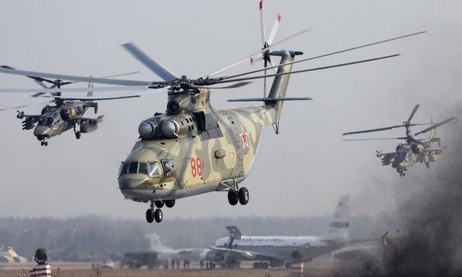 The world's largest helicopter Mi-26 10