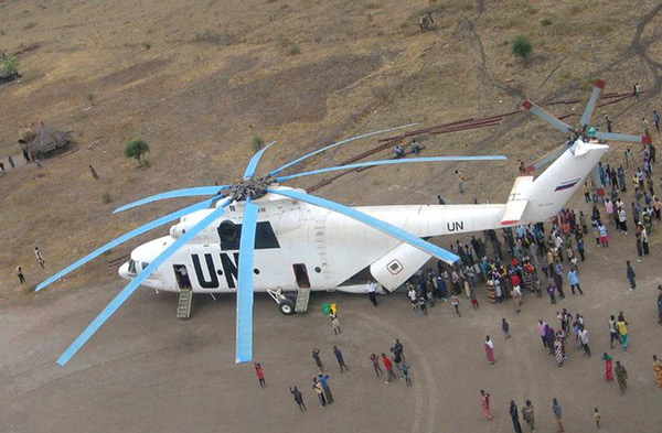 The world's largest helicopter Mi-26 8
