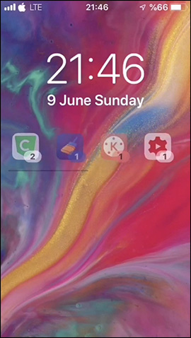 Làm mờ biểu tượng 