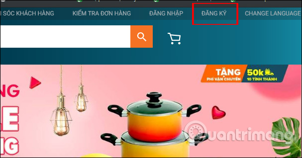 Đăng ký tài khoản