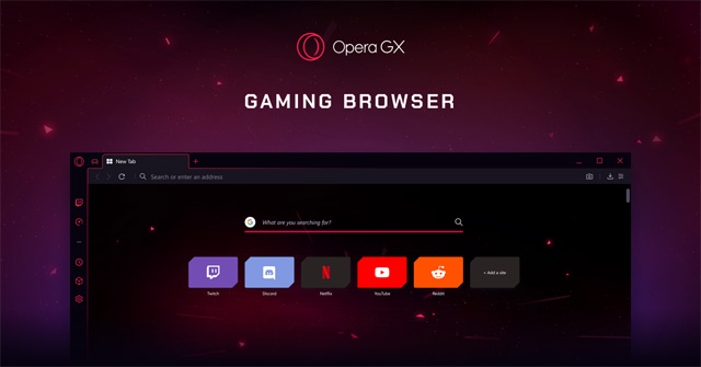 Opera GX - Trình duyệt dành cho game thủ