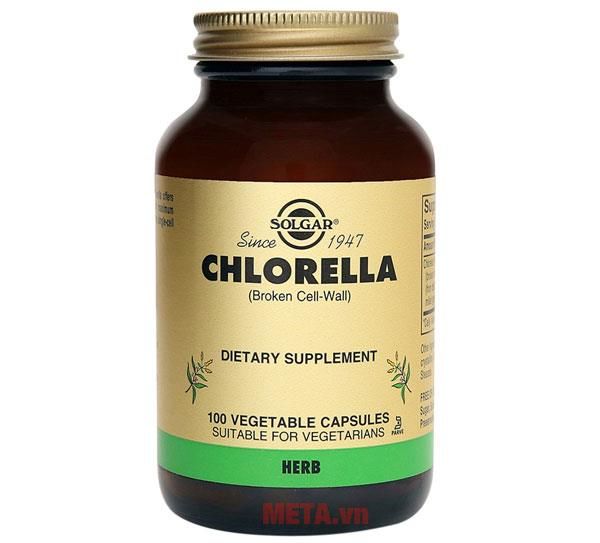 Thực phẩm bảo vệ sức khỏe Chlorella Solgar (100 viên)