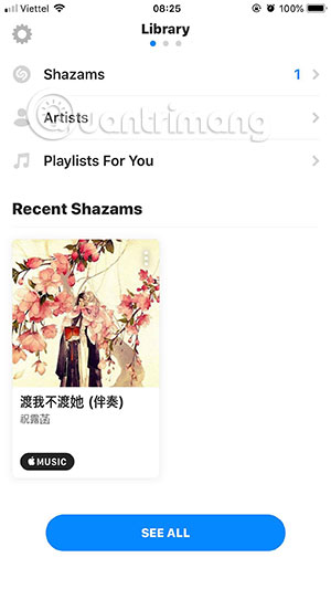 Bài hát trong thư viện