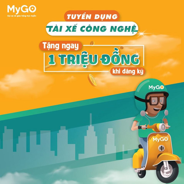 Trên website và fanpage của Viettel Post đang đăng tuyển tài xề cho ứng dụng MyGo.