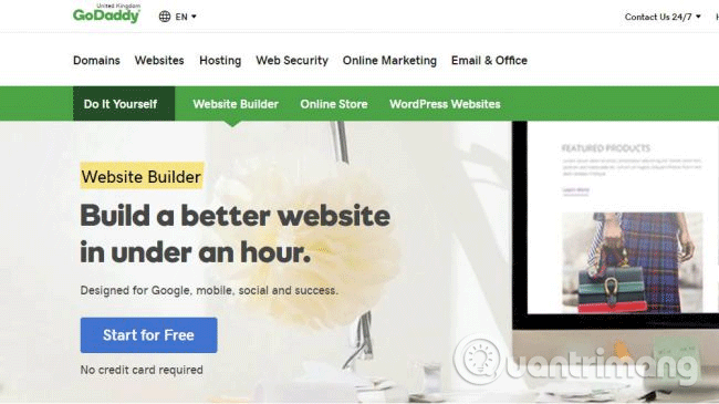 Click Start for Free