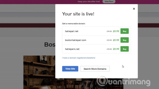 Tên miền trang web