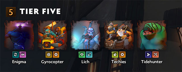 Tier 5 Dota Underlords