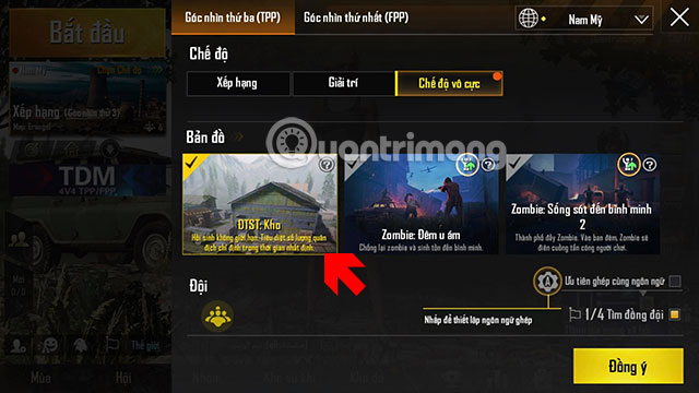 Chế độ Team Deathmatch