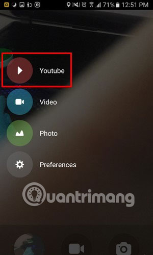 Truy cập các tính năng bổ sung