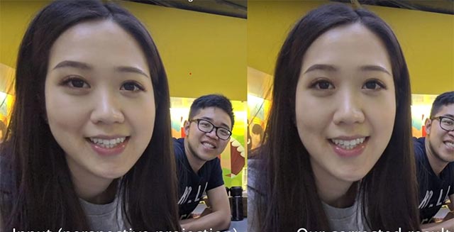 So sánh kết quả giữa những bức ảnh đầu vào và sau khi qua xử lý bằng thuật toán