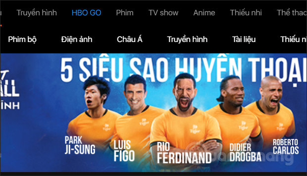 Chọn thể loại xem