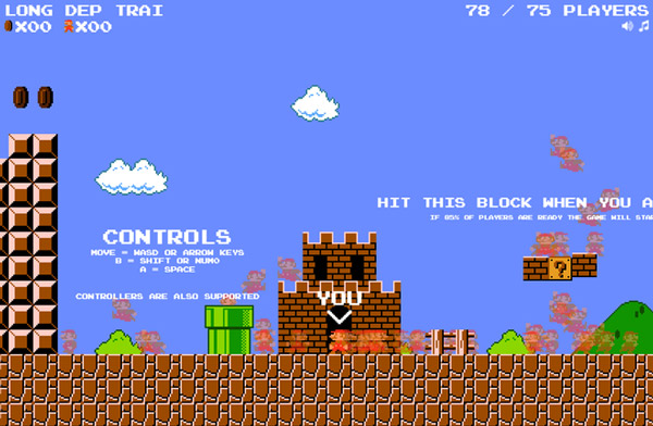 Phiên bản Super Mario "battle royale"