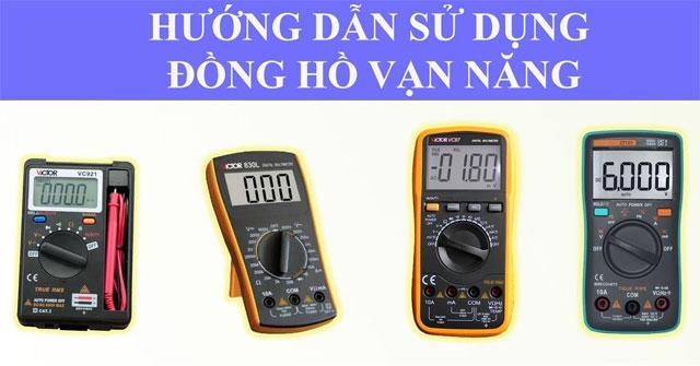Đồng Hồ Vạn Năng ANENG LCD, Đồng Hồ Đo Đa Năng Máy Đo Điện Áp Điện