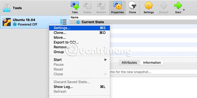 Vô hiệu hóa 3D Acceleration