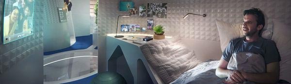 Không gian buồng ngủ riêng tư ở tầng 3