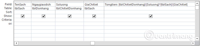 Biểu thức tính toán trong Access 2016 - Ảnh minh hoạ 3