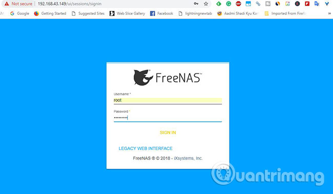 Nhập tên và mật khẩu