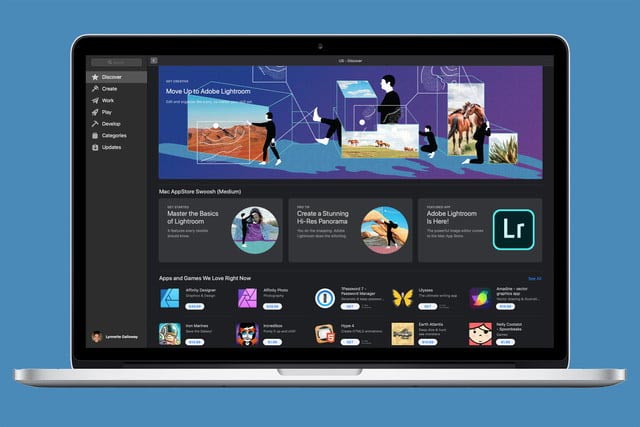 Lightroom CC là ứng dụng Creative Cloud lớn đầu tiên đến với Mac App Store