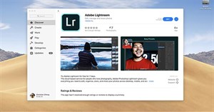 Lightroom CC đã xuất hiện trên Mac App Store