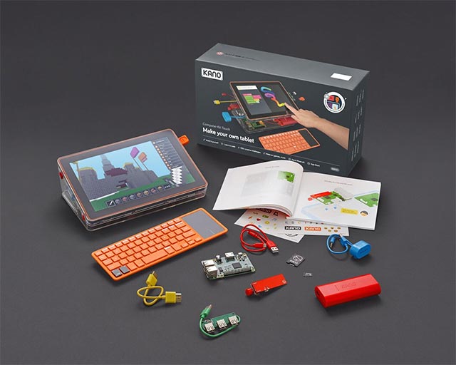 Toàn bộ thành phần của PC Kano kit