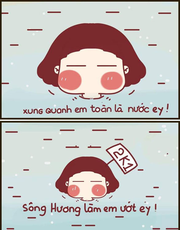 Dòng sông khiến em ướt nhẹp 