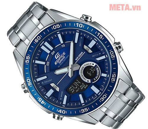 Đồng hồ nam Casio Edifice EFV-C100D-2AVDF (dây kim loại)