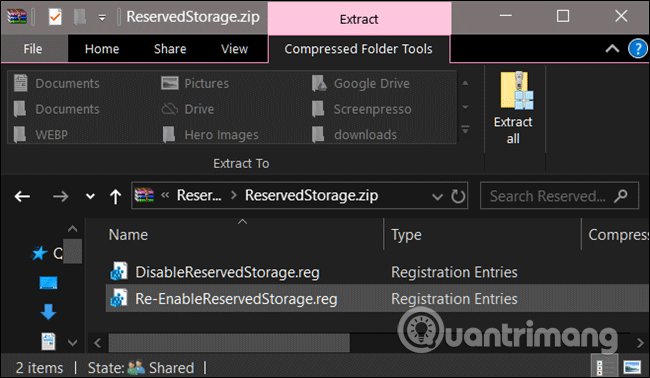 Hack Registry một click