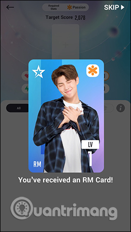 Thẻ card game